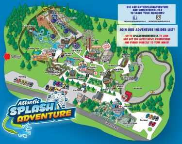 Park Map - Atlantic Splash Adventure : Atlantic Splash Adventure